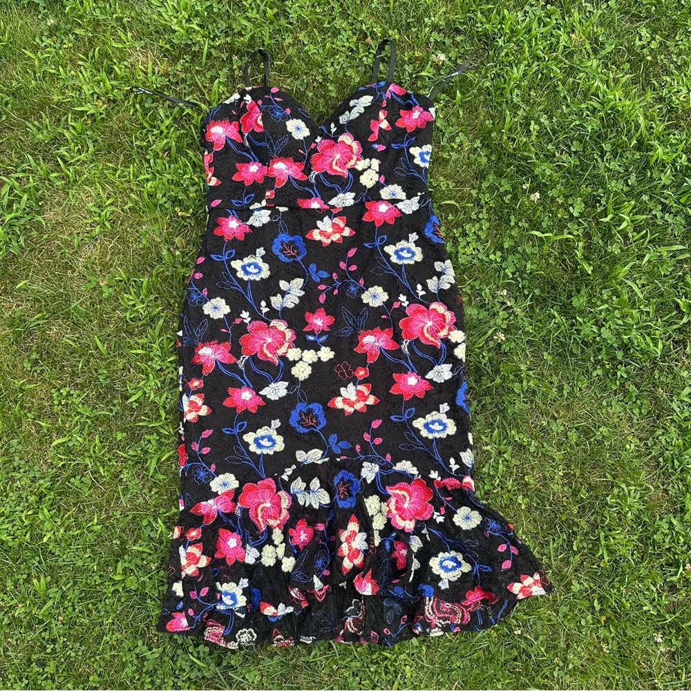 Guess Floral Midi Dress